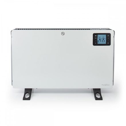 Konvektor-fűtés 2000 W | 3 Hőbeállítások | Állítható hőmérséklet | Távirányító | LCD Kijelző | Fagymentes üzemmód | Fehér HTCO50FWT