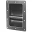 SAL HT 203 süllyesztett fogantyú hangfalhoz, fém, 220 x 163 x 60 mm