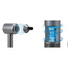 Humanas HD-AT01 Air Touch luxus hajszárító, 1600W, 3 diffúzor, LED kijelzés, 3 teljesítmény és 4 hőmérséklet fokozat