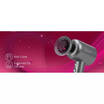   Humanas HD-AT01 Air Touch luxus hajszárító, 1600W, 3 diffúzor, LED kijelzés, 3 teljesítmény és 4 hőmérséklet fokozat