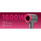 Humanas HD-AT01 Air Touch luxus hajszárító, 1600W, 3 diffúzor, LED kijelzés, 3 teljesítmény és 4 hőmérséklet fokozat