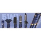 Humanas HD-AT02 Air Touch 2 in 1 luxus hajszárító + hajsütővas, 1000W, 3 teljesítmény 4 hőmérséklet fokazat, 5 feltét