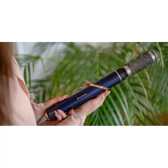 Humanas HD-AT02 Air Touch 2 in 1 luxus hajszárító + hajsütővas, 1000W, 3 teljesítmény 4 hőmérséklet fokazat, 5 feltét
