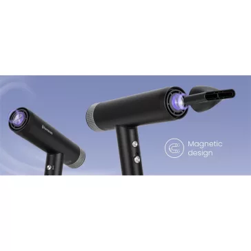   Humanas HD-AT03 Air Touch luxus hajszárító, 2000W 4 hőmérséklet 2 teljesítmény fokazat, LED, mágneses rögzítés