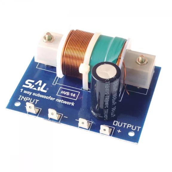 SAL HVS 14 hangváltó, 300 W, 4/8 Ohm mélysugárzókhoz SAL HVS 14 hangváltó, 300 W, 4/8 Ohm mélysugárzókhoz