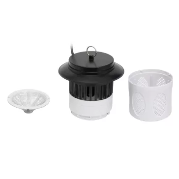   Home IKF 40 ventilátoros beltéri rovarcsapda, 40 m2 hatókörzet, UV-A fény, rovargyűjtő kosár, 1 x 7 W fényforrás