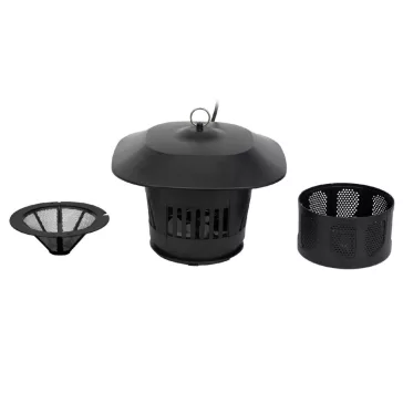   Home IKF 50 ventilátoros beltéri rovarcsapda, 50 m2 hatókörzet, UV-A fény, rovargyűjtő kosár, 1 x 7 W fényforrás