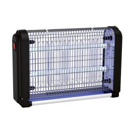   HOME IKM50L elektromos beltéri rovarcsapda, 50 m2-es hatókörzet, UV-A fény, 2x4,5W LED, rovargyűjtő tálca, hálózati tápellátás