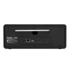 SAL INR 5000/BK internetrádió, 5 in 1, 2x5 W, Bass reflex, világrádió, FM RDS, BT, AUX, Média Center hálózati zenetár, EQ