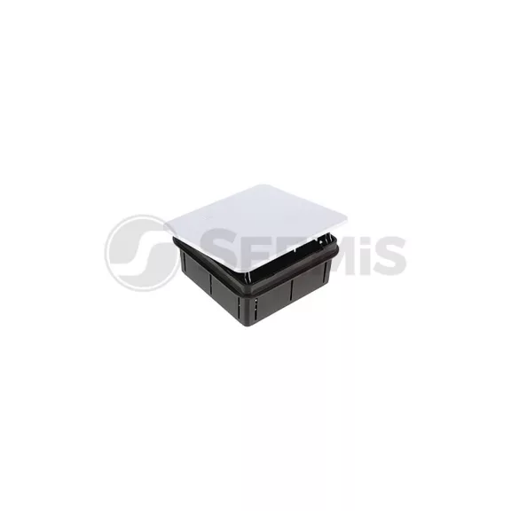 SÜLLYESZTHETŐ KÖTŐDOBOZ PATTINTHATÓ FEDÉLLEL, 160X100X50MM IP30 SÜLLYESZTHETŐ KÖTŐDOBOZ PATTINTHATÓ FEDÉLLEL, 160X100X50MM IP30