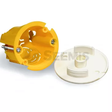 LED KÖTŐDOBOZ FEDÉLLEL 41×40MM