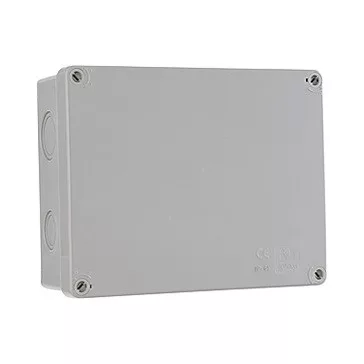 KÖTŐDOBOZ PERFORÁLT 231X182X85MM IP65 (JG-28130)