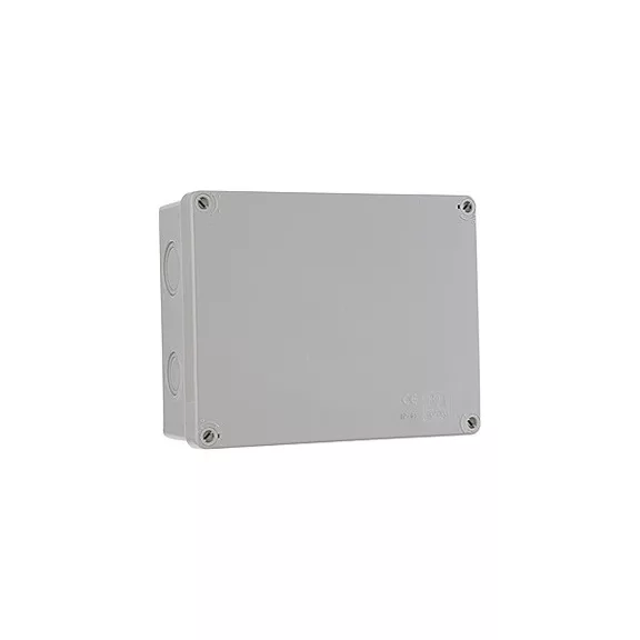 KÖTŐDOBOZ PERFORÁLT 231X182X85MM IP65 (JG-28130) KÖTŐDOBOZ PERFORÁLT 231X182X85MM IP65 (JG-28130)