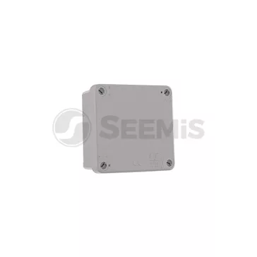   KÖTŐDOBOZ PERFORÁLT OLDALFALLAL 107X107X60 MM IP65 (JG-38080)