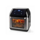 NEDIS  forrólevegős sütő, űrtartalom: 12 L, időzítő: 60 perc, digitális, teljesítmény: 1500W, 9 programos