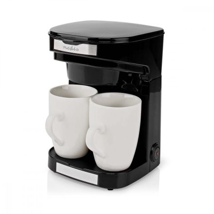 Kávéfőző Maximális kapacitás: 0.25 l | 2 adagos | Melegen tartó funkció | 2 ajándék csészével