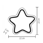 Home KAD 27 fa asztaldísz, csillag, LED neon-light szalag, melegfehér