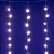 HOME KAF50WW LED-es hópehely fényfüggöny, 1,35 m, 50 db melegfehér LED, hálózati tápellátás, beltéri kivitel
