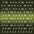 Home KAF 210LC LED-es fényfüggöny, 2x1 m / 210 db hidegfehér LED, fehér vezeték, állófényű, hálózati adapter, kül- és beltéri kivitel