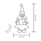 Home KDD 39 éneklő, táncoló fenyő, 40 cm magas