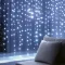 HOME KIN294DWH DOT LED-es fényfüggöny, 294db hidegfehér DOT LED, 2m hosszú, állófényű, adapteres tápellátás, kül- és beltéri kivitel