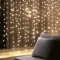 HOME KIN294DWW DOT LED-es fényfüggöny, 294db melegfehér DOT LED, 2m hosszú, állófényű, adapteres tápellátás, kül- és beltéri kivitel