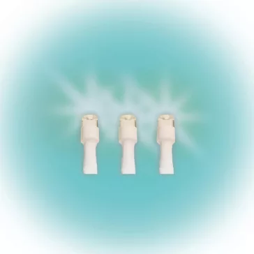   Home KIN 126C/WW LED-es fényfüggöny, 0,9x1,4 m / 126 db melegfehér LED, fehér vezeték, állófényű, hálózati adapter, beltéri kivitel