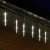 HOME KJL288 jégcsap fényfüzér, 3,5m hosszú, 288db hidegfehér SMD LED, 8db jégcsap/36db LED, hálózati adapter, kül- és beltéri kivitel