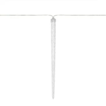   HOME KJL288 jégcsap fényfüzér, 3,5m hosszú, 288db hidegfehér SMD LED, 8db jégcsap/36db LED, hálózati adapter, kül- és beltéri kivitel