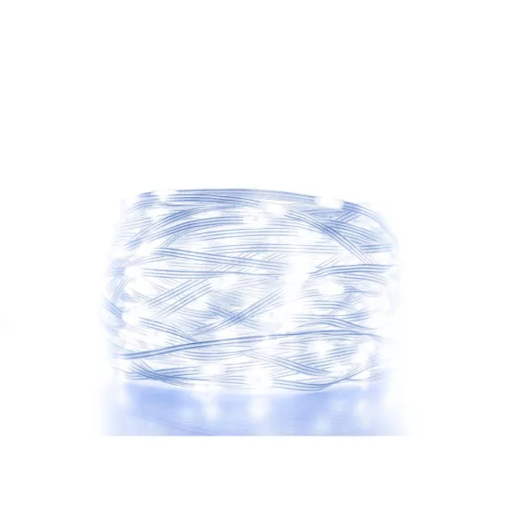 Home KKL1012DWH DOT LED-es fényfüzér, 1000db hidegfehér LED, 70m hosszú, 8+4 funkció, átlátszó vezeték, adapteres tápellátás, beltéri kivitel Home KKL1012DWH DOT LED-es fényfüzér, 1000db hidegfehér LED, 70m hosszú, 8+4 funkció, átlátszó vezeték, adapteres tápellátás, beltéri kivitel