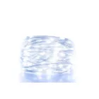 Home KKL512DWH DOT LED-es fényfüzér, 500db hidegfehér LED, 35m hosszú, 8+4 funkció, átlátszó vezeték, adapteres tápellátás, beltéri kivitel