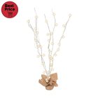 Home KLB 120/WH világító ágak,  40 db LED, 120 cm ágak, fehér színű, ismétlődő időzítés, beltéri