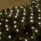 Home KLN 160C/WH LED-es háló, 2x1,5 m / 160 db hidegfehér LED, zöld vezeték, állófényű, hálózati adapter, kül- és beltéri kivitel