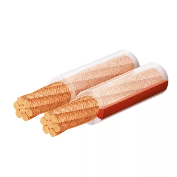 SAL KLS 6T hangszóróvezeték, átlátszó, 2 x 6 mm2, 0,15 mm elemi szál, 25 m/ tekercs SAL KLS 6T hangszóróvezeték, átlátszó, 2 x 6 mm2, 0,15 mm elemi szál, 25 m/ tekercs
