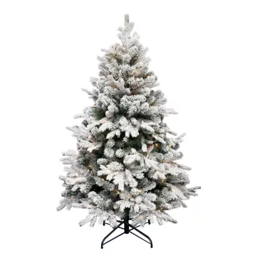   HOME KMF8LED210 havas műfenyő LED-ekkel, 210 cm, 350 db melegfehér LED, 3D+2D tűlevelek, fém talp, adapteres tápellátás, beltéri kivitel