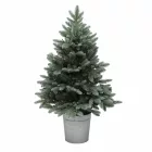 Home KMF90BLED elemes műfenyő LED-ekkel, 100db melegfehér LED, 90cm magas, 8 programos, 3D és 2D tűlevelek, elemes tápellátás, beltéri kivitel