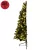 Home KMF 7/180 fél műfenyő beépített világítással, 240 db LED, 180 cm magasság, 100 cm legnagyobb átmérő, sík oldal