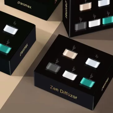   Aromax ZEN diffúzor – türkiz színben – díszcsomagolásban