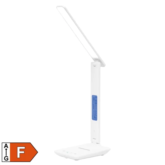 Home LA 10 Q asztali lámpa vezeték nélküli töltővel, 600 lm, 6 W, 5 fokozat, vezeték nélküli Qi töltő (max. 10 W) Home LA 10 Q asztali lámpa vezeték nélküli töltővel, 600 lm, 6 W, 5 fokozat, vezeték nélküli Qi töltő (max. 10 W)