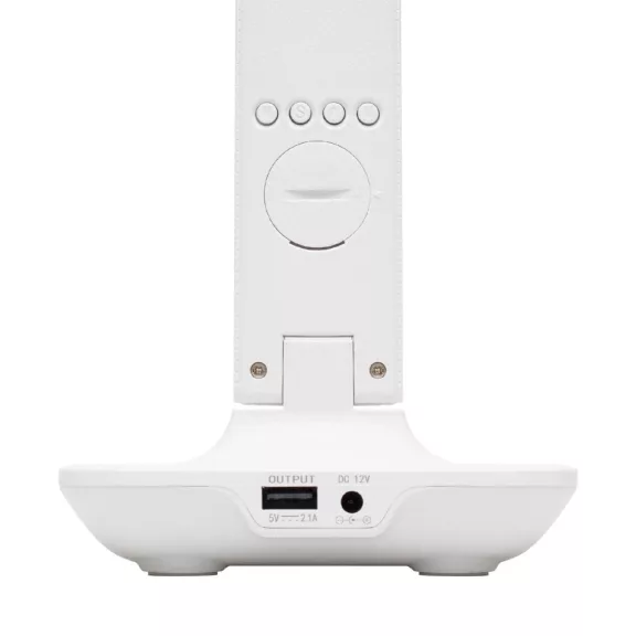 Home LA 10 Q asztali lámpa vezeték nélküli töltővel, 600 lm, 6 W, 5 fokozat, vezeték nélküli Qi töltő (max. 10 W) Home LA 10 Q asztali lámpa vezeték nélküli töltővel, 600 lm, 6 W, 5 fokozat, vezeték nélküli Qi töltő (max. 10 W)