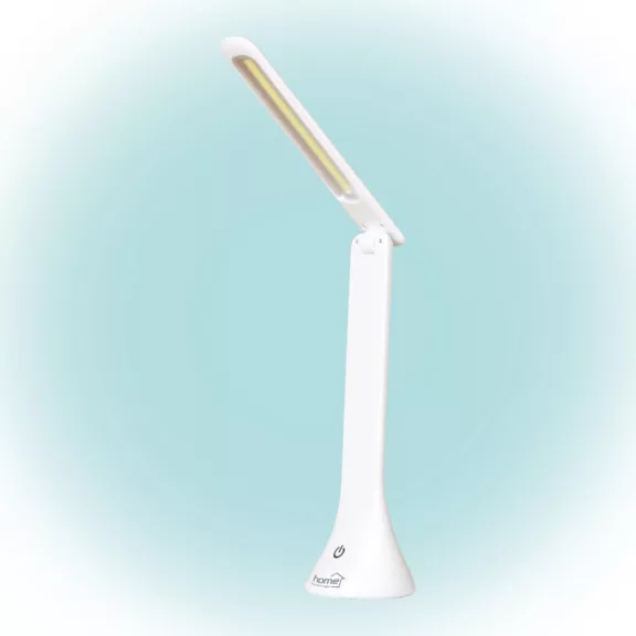 Home LA 3 LED-es asztali lámpa, 20 db hidegfehér LED, 2 W / 200 lm, 3 fokozat, érintőgomb Home LA 3 LED-es asztali lámpa, 20 db hidegfehér LED, 2 W / 200 lm, 3 fokozat, érintőgomb