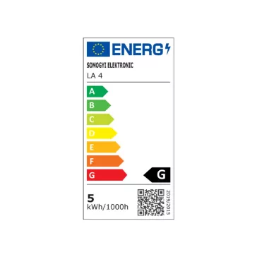   Home LA 4 asztali lámpa, LED, éjjeli fény, állítható fejrész, 5 fokozat, változtatható fényerő / színhőmérséklet