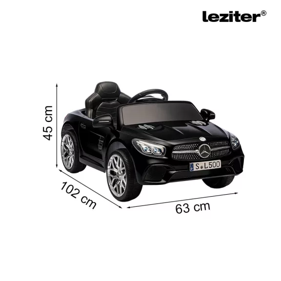 Elektromos autó Mercedes Benz SL 500 fekete Elektromos autó Mercedes Benz SL 500 fekete