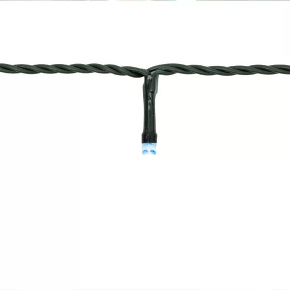 Home LED248M LED fényfüzér, 240db színes LED, 23,9m hosszúságú, 8 program időzítővel, zöld vezeték, adapteres tápellátás, kül- és beltéri kivitel