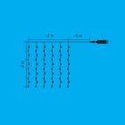 iSparkle LEDS120CV-2 micro LED-es fényfüggöny, 2x2 m / 120 db RGB LED, applikációval vezérelhető, smart, kül- és beltéri kivitel