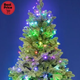   iSparkle LEDS198V LED-es fényfüzér, 19,7 m / 198 db RGB LED, applikációval vezérelhető, smart, kül- és beltéri kivitel