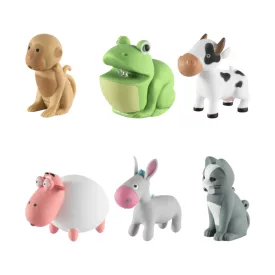   Home Kids LED ANIMALS állatfigurás kulcstartó, műanyag, hang- és fényhatás