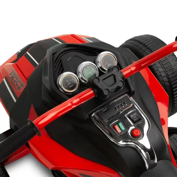 Elektromos 3 kerekű quad piros Elektromos 3 kerekű quad piros