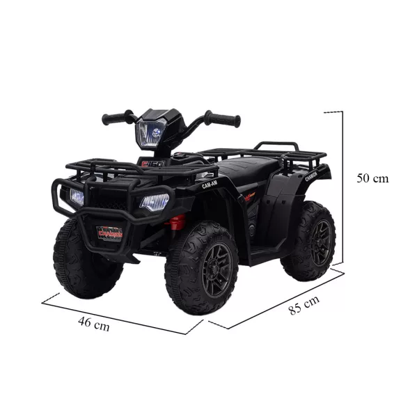 Elektromos quad fekete Elektromos quad fekete