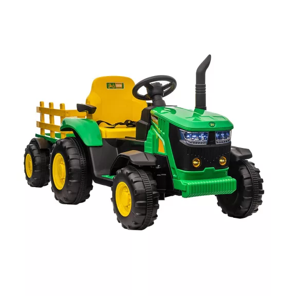Elektromos traktor zöld Elektromos traktor zöld